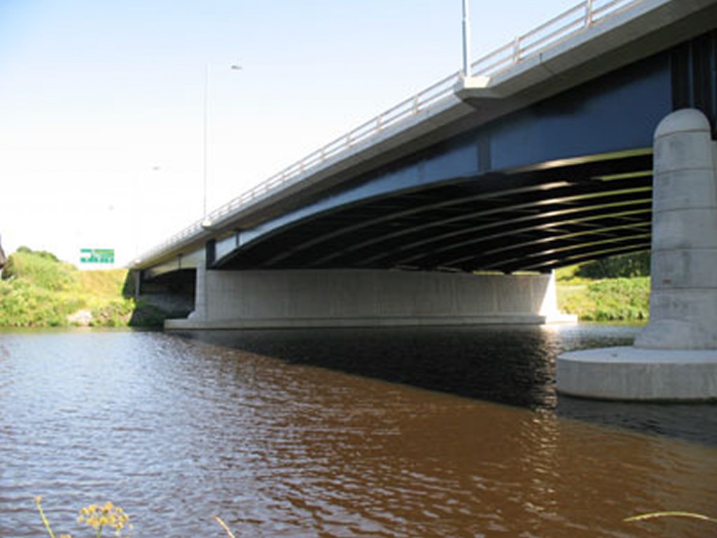 Teesside A19 bridge and Roadworks Slater Jackson Associates